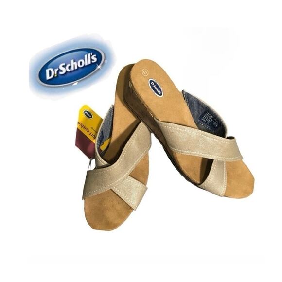 𝅺NWT Dr. Scholl’s Comfort Cushion Wedges Sz. 11 - Picture 2 of 6
